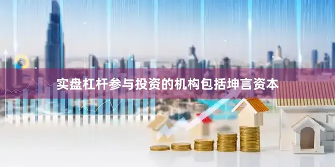 实盘杠杆参与投资的机构包括坤言资本