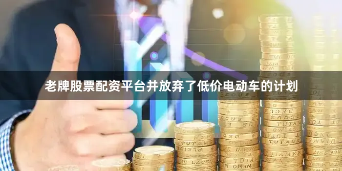 老牌股票配资平台并放弃了低价电动车的计划